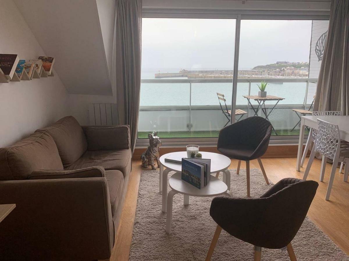 Un Balcon Sur La Mer, Acces Direct A La Plage Granville Exterior foto