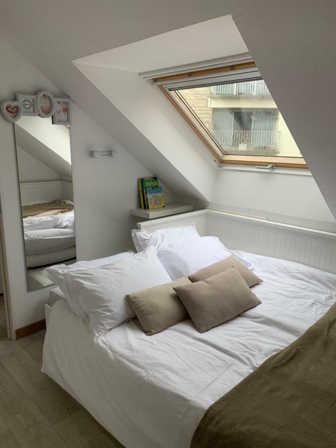 Un Balcon Sur La Mer, Acces Direct A La Plage Granville Exterior foto